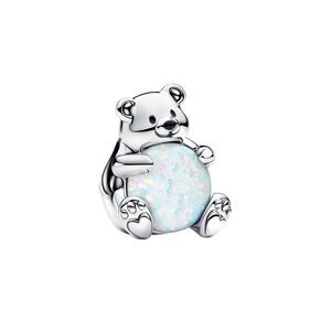 Pandora Moments Silver Polar Bear Charm